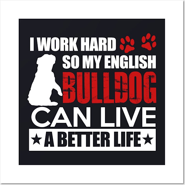 bulldog Wall Art by UniqueWorld